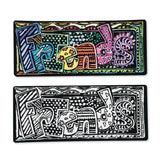 Velvet Art Magnets