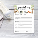 25 Advice And Prediction Cards For Baby Shower Game, New Mom And Dad Card For Girl Or Boy Babies, New Parents, Fun Gender Neutral Shower Party Favors