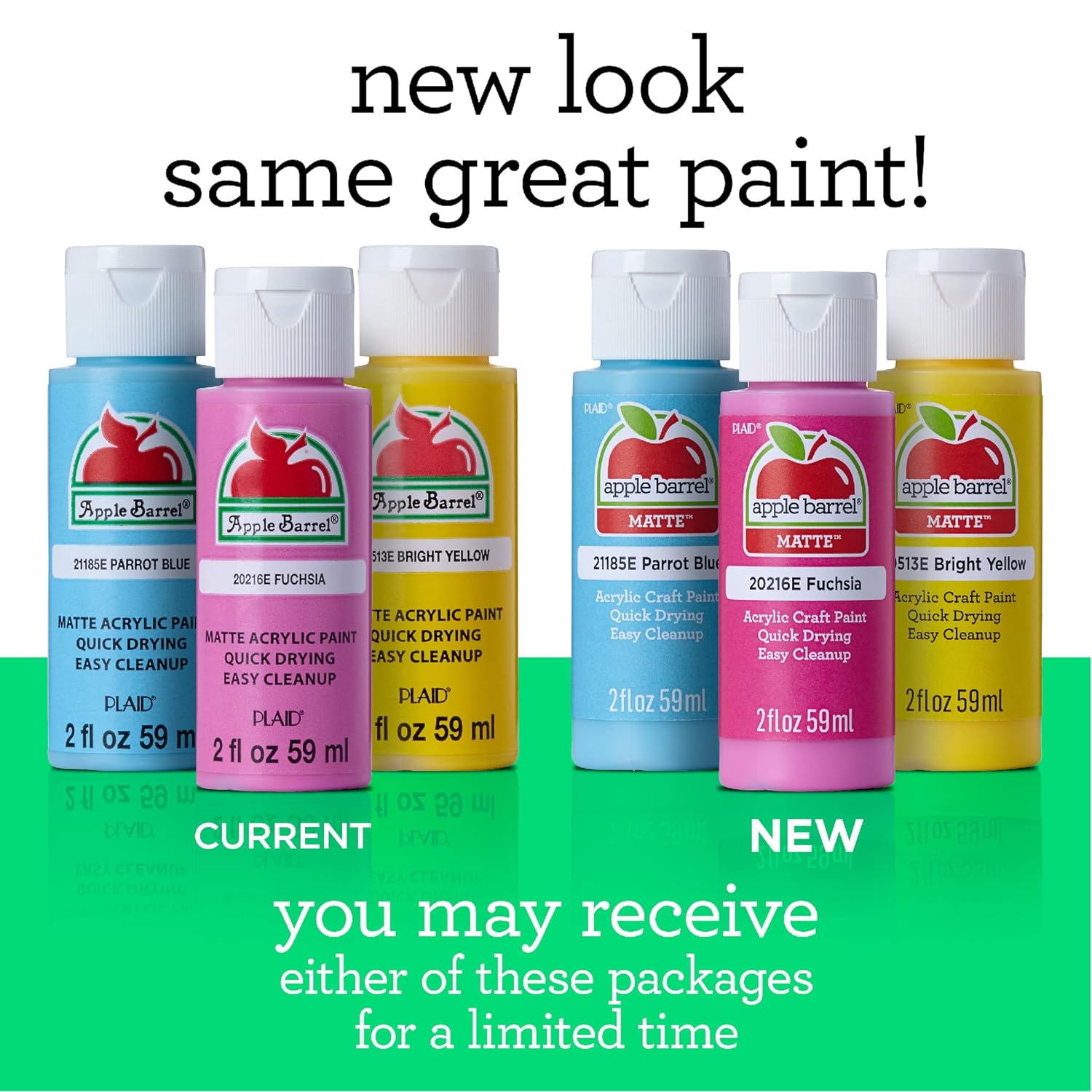 Apple Barrel PROMOABP22, 14 Piece Acrylic Set Featuring 13 Paints and 1 Pouring Medium, Multi, 16 Ounces