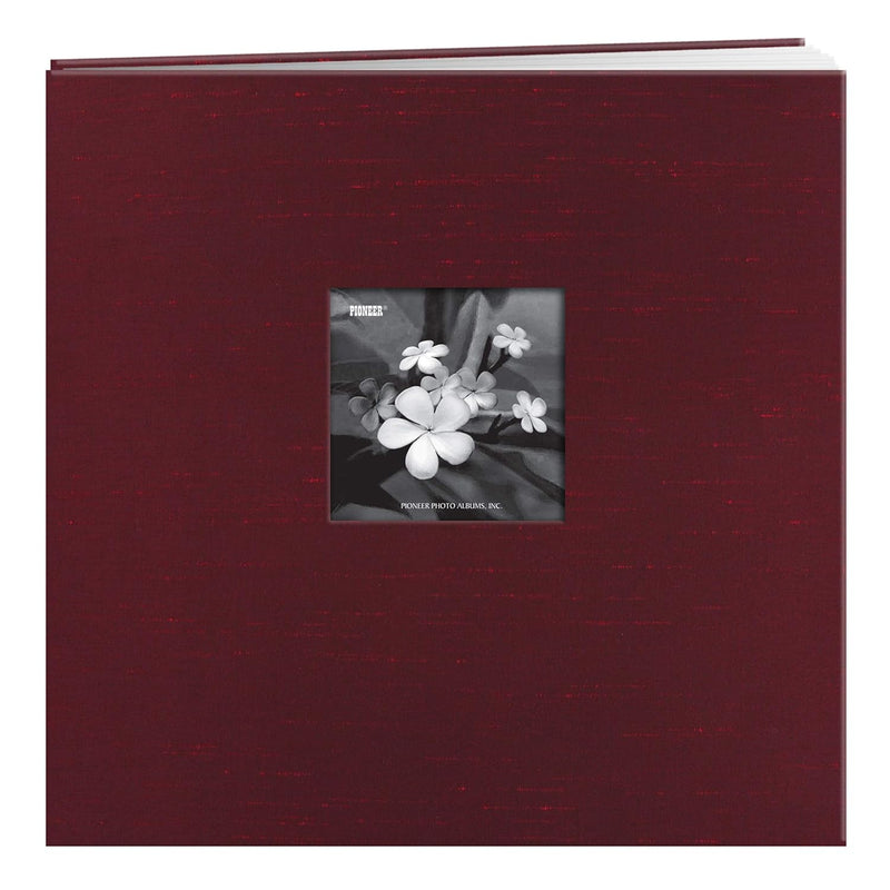 Pioneer Photo Mb-10Skf/Cr Scrapbook, 12"X12", Cranberry Red