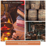 A Cheerful Giver - Vanilla Bourbon - 22oz Mama Scented Candle Jar with Lid - Keepers of The Light - 125 Hours of Burn Time, Gift Candle, Brown