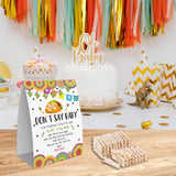 Don'T Say Baby Game For Baby Shower, 50 Wooden Clothespins And One Sign, Fiesta Taco Theme, Pins For Baby Shower Decorations, Gender Reveal Games, Baby Shower Supplies-Bb16