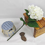 5Pcs Realistic White Hydrangea Artificial Flowers With Stems 21 Inch Lifelike Faux Hydrangeas Flower Large Hydrangea For Weddings Bouquets Table Centerpieces Home Decor Party