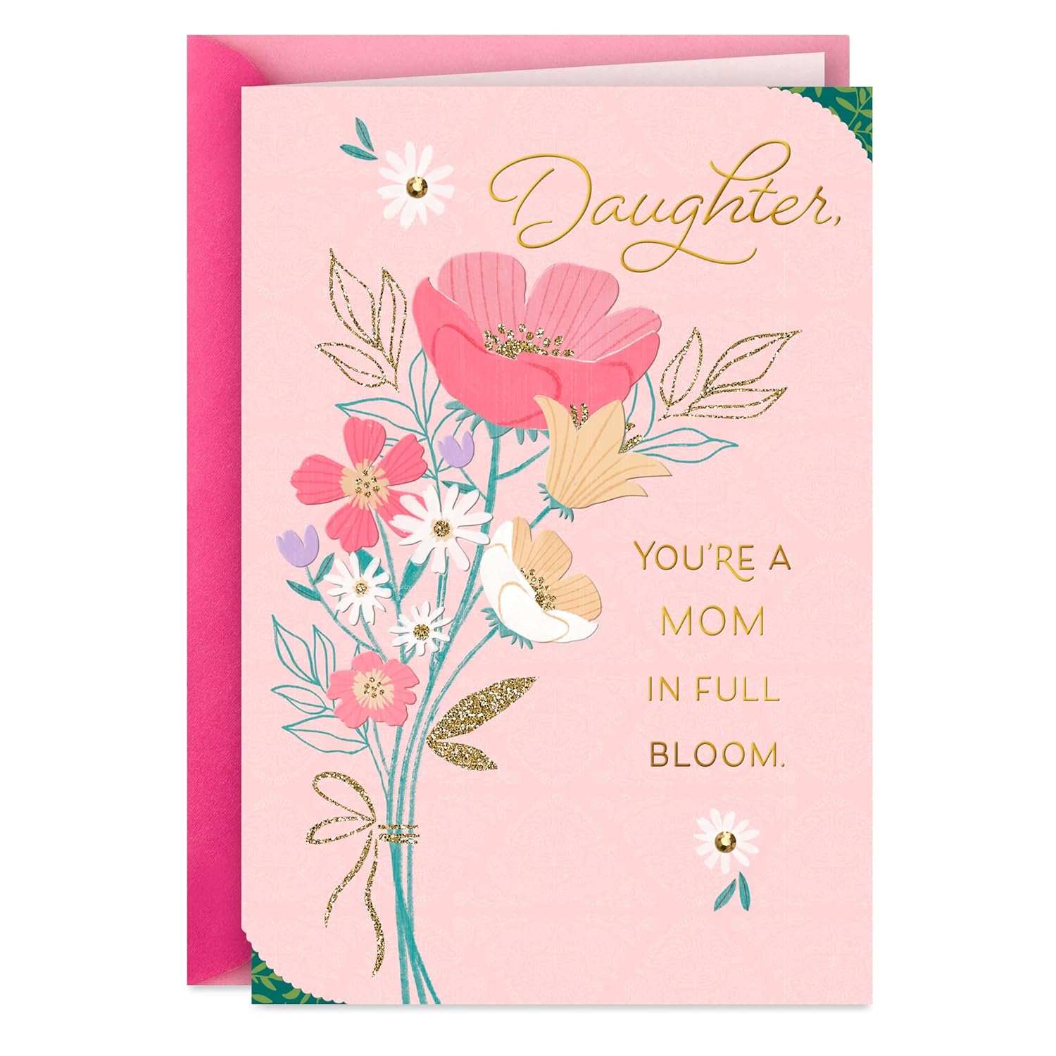 Hallmark Mothers Day Card for Daughter (Mom in Full Bloom)