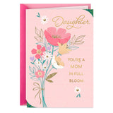 Hallmark Mothers Day Card for Daughter (Mom in Full Bloom)