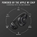 Wireless On-Ear Headphones, 40H Playtime, Apple W1 Chip, Mic, Class 1 Bluetooth, Black