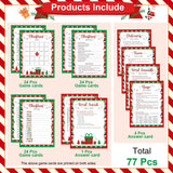 Christmas Games For Family Party Supplies, Christmas Activities Word Search Scramble Bingo Trivia Pictionary Categories And Answer Keys For Family