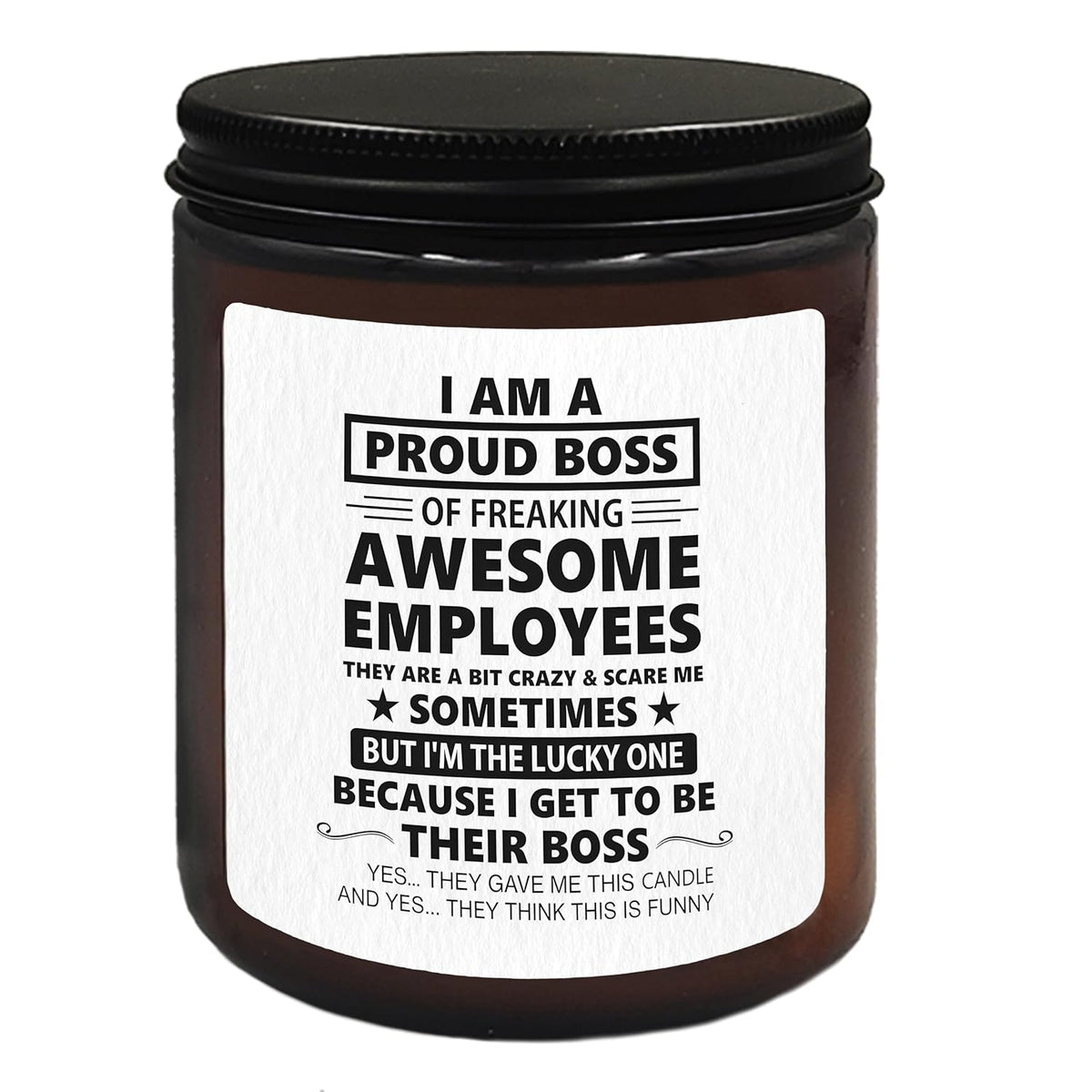 Boss Gifts: Scented Candle Gifts For Boss - Funny Lavender Scented Candles For Women