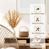12 Pieces Gold Eucalyptus Stem 16 Inch Artificial Eucalyptus Spray Fake Leave Decor Fall Faux Floral Arrangement Faux Flower For Wedding Party Bouquet Home Farmhouse Vase Diy Craft