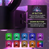 LED Plug-In Color Changing Night Light Globe for Kids STEM Plasma Lamp
