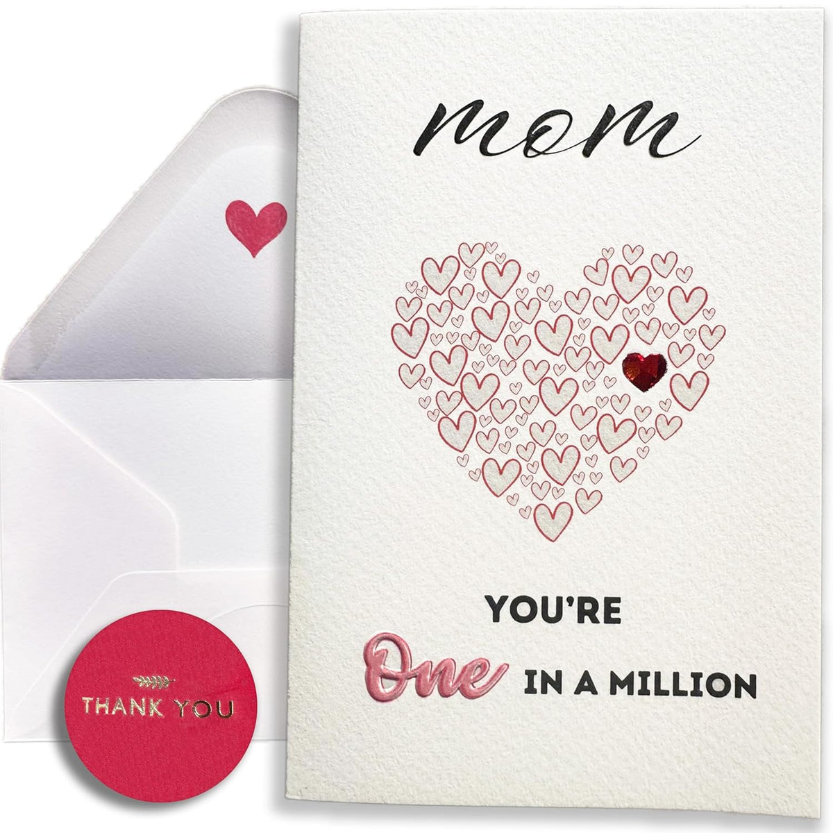 Mother’S Day Card – Happy Mothers Day Cards For Mom From Daughter Or Son, Mothers Day Greeting Card For Friend, Cute Mother Day Cards For Women