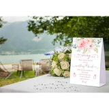 Blush Pink Floral Don'T Say Bride Or Wedding Game, Put A Ring On It Bridal Shower Game With 50 Fake Rings, Bridal Shower Decorations, Wedding Shower Or Bachelorette Party Supplies - 12