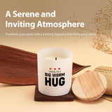 Sending You A Big Warm Hug Thinking Of You Gifts Sympathy Grief Gifts Friendship Get Well Soon Recovery Gift Scented Candle Home Office Jar Candles Sage Floral Lavender Scent 9.5 Oz