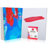 4 Pcs Acrylic Painting Board, 8X10 In, 115 Pound (190Gsm) Pressed, Thick To Prevent Warping, Glossy To Help Paint Adhere- Art Supplies Ideal For Beginners And Practice With Acrylic Paint