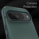 Pixel 9/9 Pro Dual Layer Case, Shockproof Protection, Forest Green