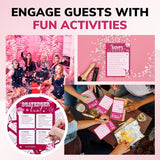 Funny Bachelorette Party Games - Bachelorette Games For Parties Scavenger Hunt, Bach Game Bachelorette Bingo Card Games For Bridal Shower Game