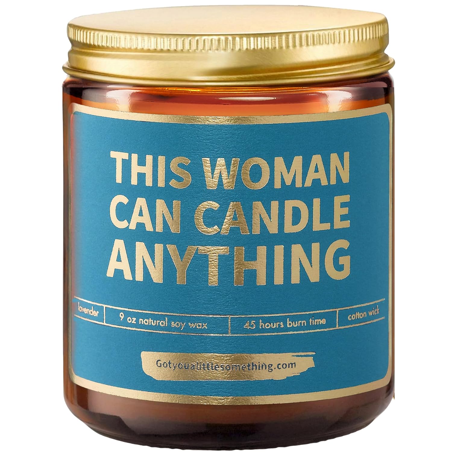 Scented Candle For Women Empowerment | 100% Soy Wax, Lavender Vanilla | Birthday Gifts For Women, Best Friends, Sister, Mom, Coworker | Strong Woman Present For New Job Promotion, Good Luck, Christmas