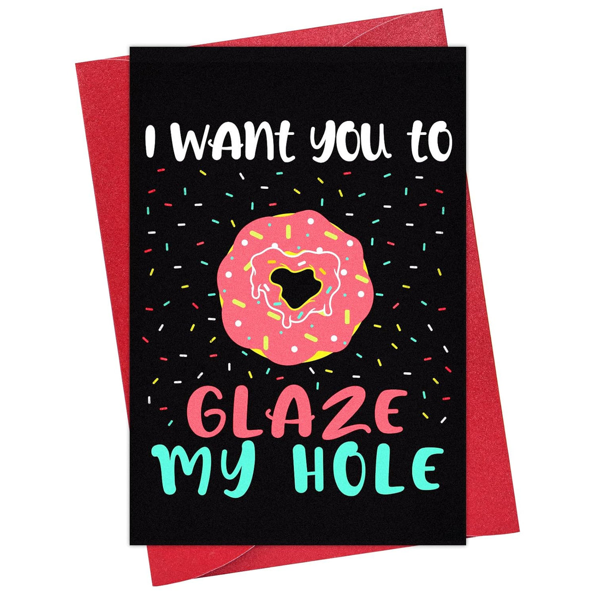 Funny Valentines Day Card For Him - Naughty Valentine'S Day Gifts Card For Husband Boyfriend Men 4"X6" Rude & Dirty Anniversary Birthday Greeting Card With Envelope