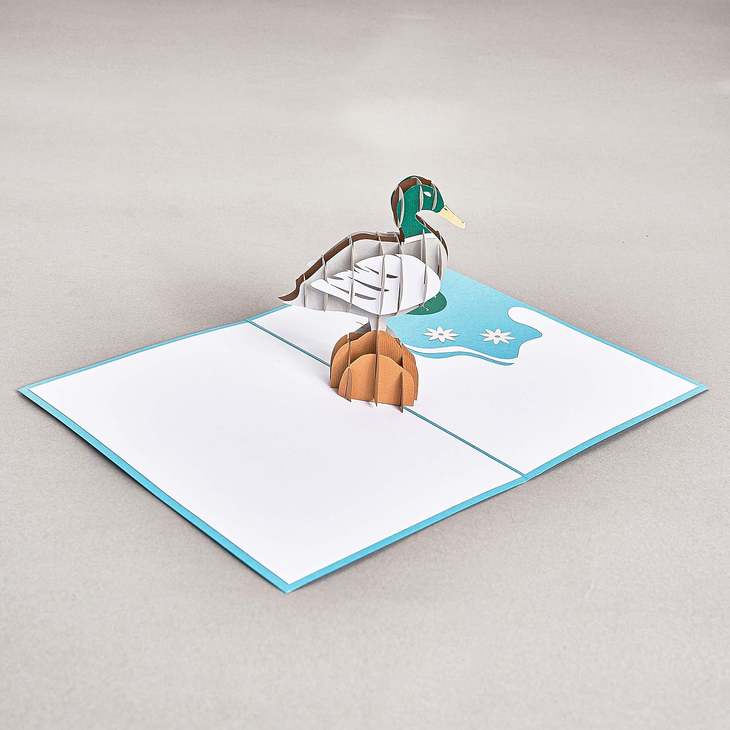 Duck Pop Up Card, Blank Duck 3D Birthday Card, Duck Card, Duck Gift, Duck Thank You Card, Get Well, Just Because, Anniversary, Card For Mom, Card For Grandma, Duck Gift, Birthday Cards Women