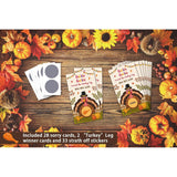 30 Pcs Thanksgiving Scratch Off Cards For Adults Kids Turkey Scratch Off Cards Games For Thanksgiving Party Family Activities Fall Thanksgivings Games Table Favors And Icebreaker