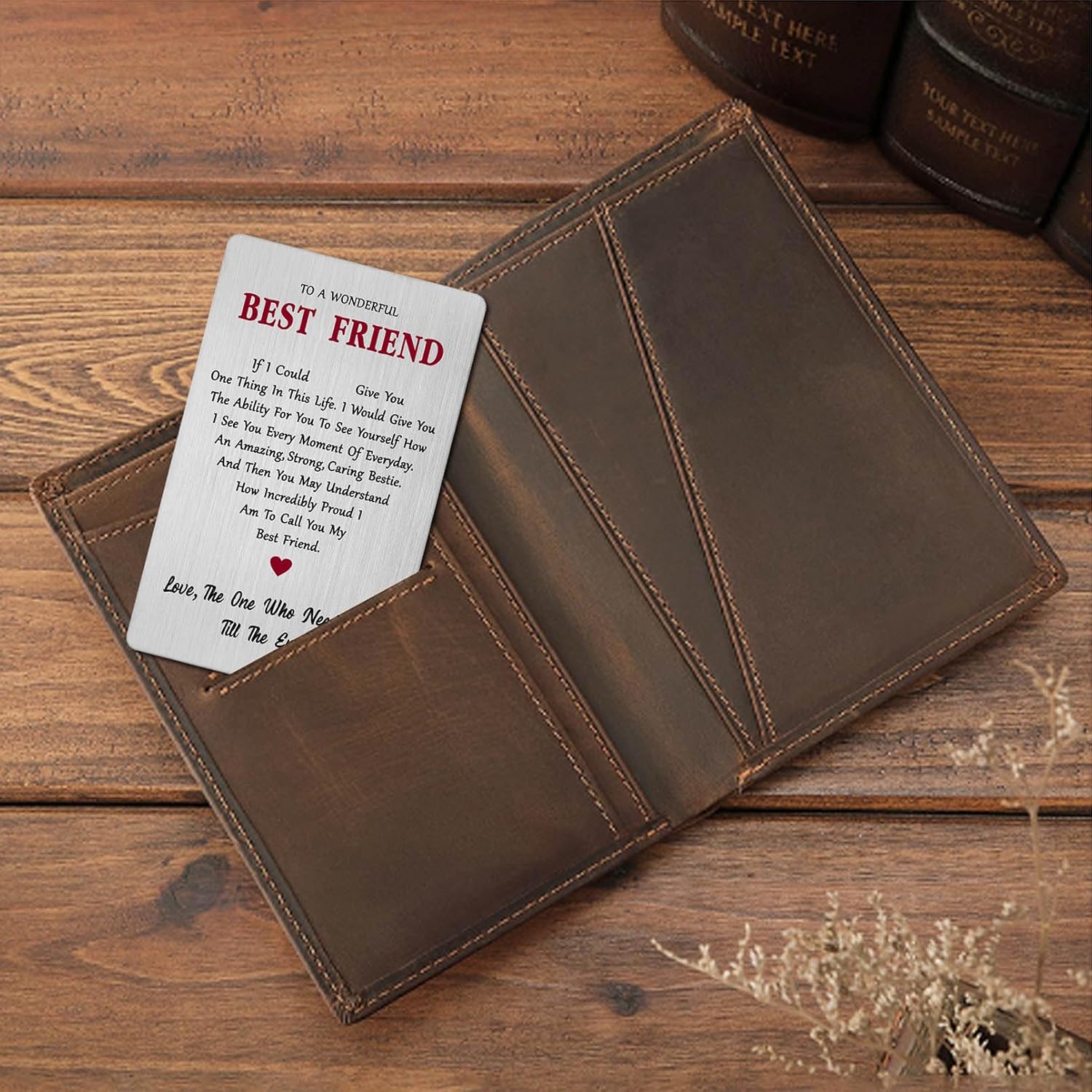 Best Friend Valentines Day Card, Gift For My Best Friend Birthday Wedding Friendship Long Distance Easter Card