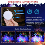 Christmas Window Decorations 3 Pack Wreath Gift Box Santa Claus Christmas Window Lights With Suction Cups, Battery Opera