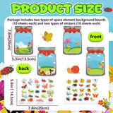 40 Sheets Insect Stickers With Jar Scenes, Make Your Own Bug Jar Nature Stickers, Diy Spring Crafts Activities For Kids Classroom Party Supplies