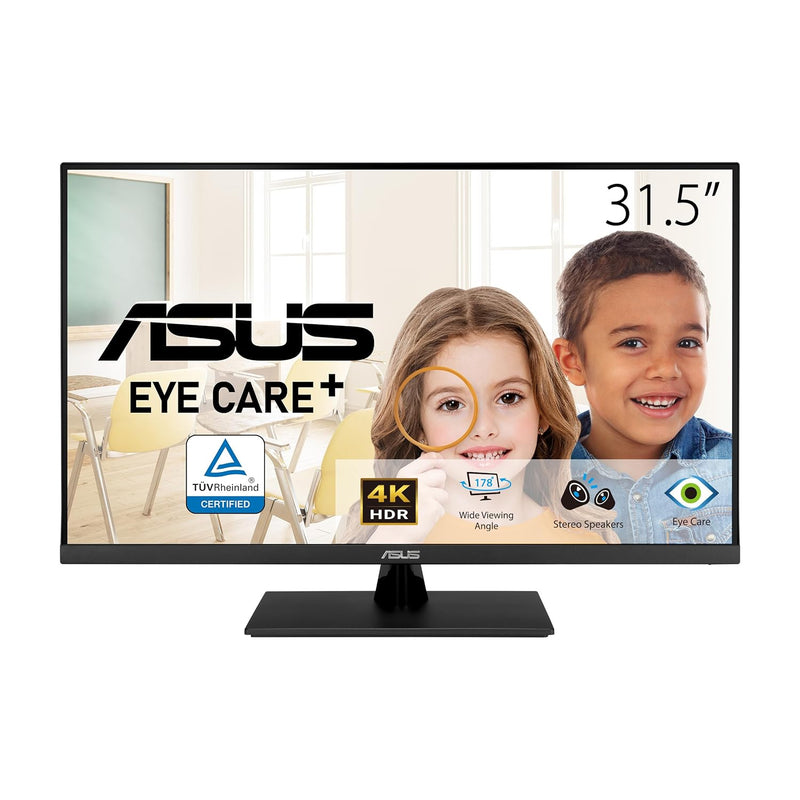 ASUS 31.5” 4K HDR Eye Care Monitor (VP327Q) – UHD (3840 x 2160), 99% sRGB, HDR