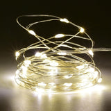 Fairy Lights 16Ft/5M 50 Led Twinkle String Lights Plug In Lights With Timer 8 Modes Waterproof For Christmas Tree Indoor