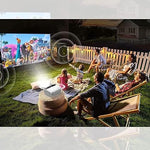 1080P Mini Projector, Portable, TV Stick/Smartphone/PC Compatible, HDMI/USB