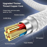 2 Pack 60W USB C to USB C Cable 4FT and 6FT Fast Charging Cord for iPhone iPad