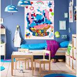 Pin The Nose Party Game Set For Kids, Birthday Activities With Sticker Favors, Boys And Girls Party Entertainment