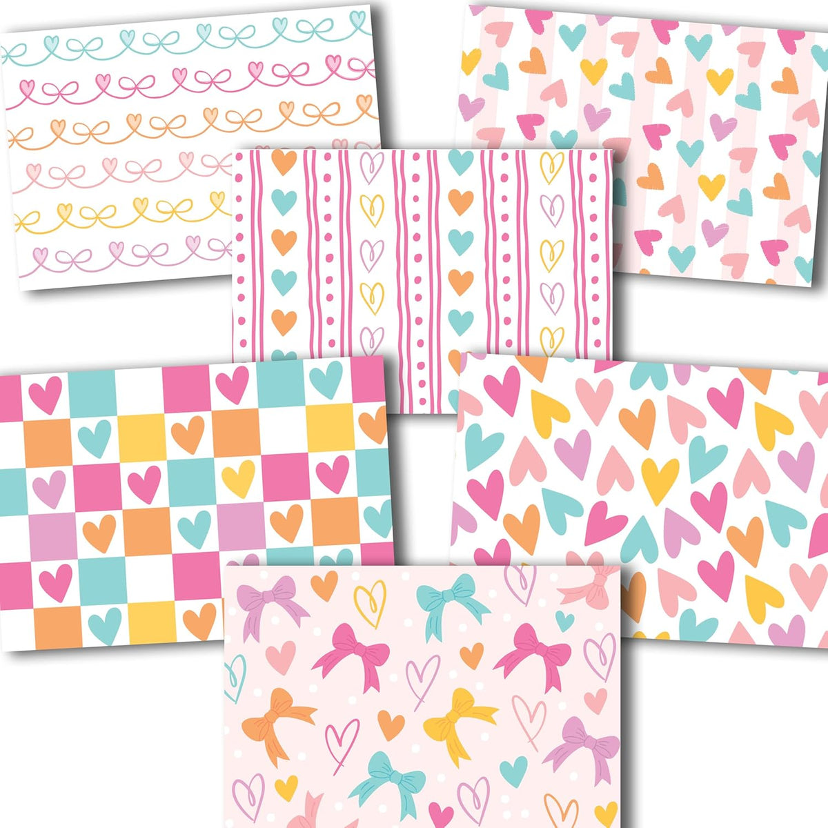 Blank Cards And Envelopes 4X6 – 24 Greeting Blank Notecards With Envelopes Bulk, Happy Valentines Cards For Kids Classroom, Valentines Day Greeting Card, Designed In Usa