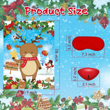 Pin The Nose On The Reindeer Christmas Party Games, Christmas Activities Include Large Poster With Blindfold 36Pcs Nose Stickers For Xmas Holiday Favors Birthday Party Supplies