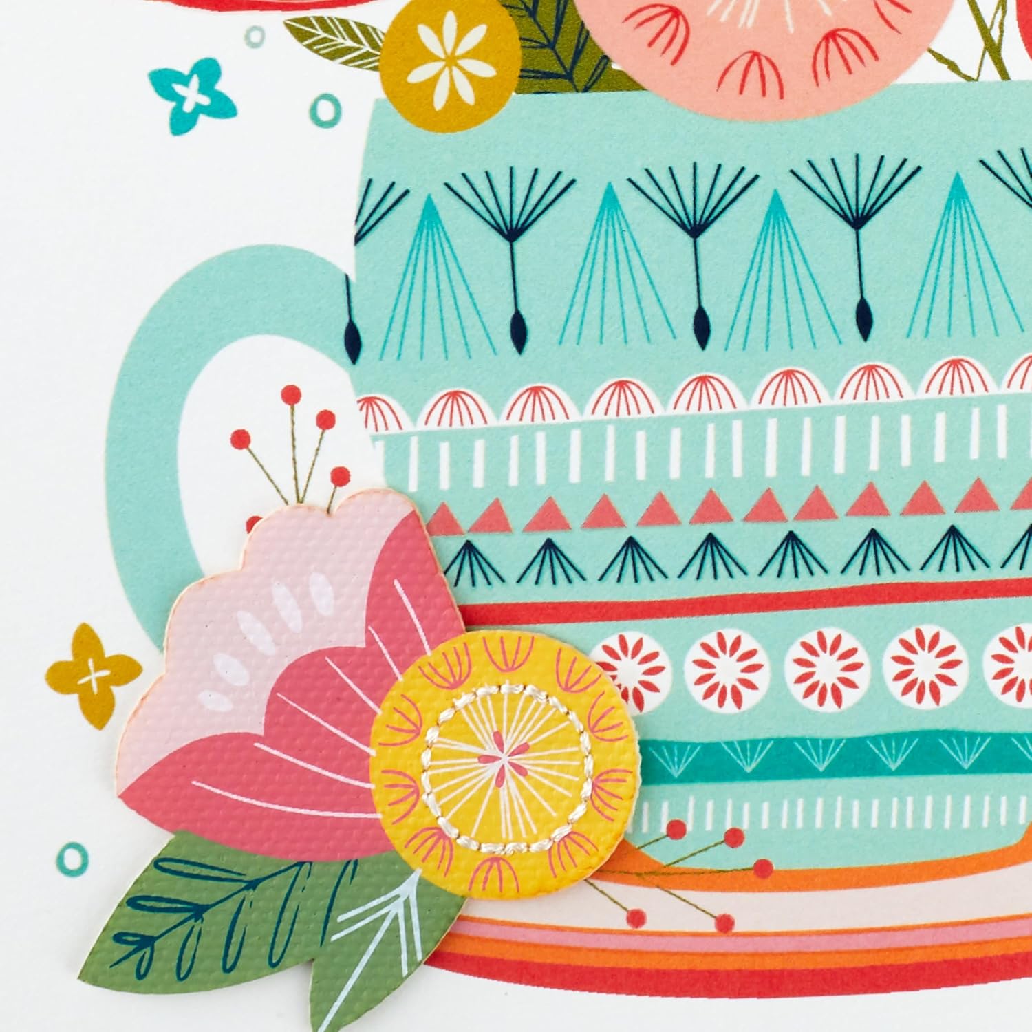 Hallmark Mothers Day Card for Grandma (Teacup with Flowers)