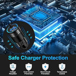 48W Fast Samsung Car Charger with 30W USB-C Cable for Galaxy S24/S23/S22/A Series