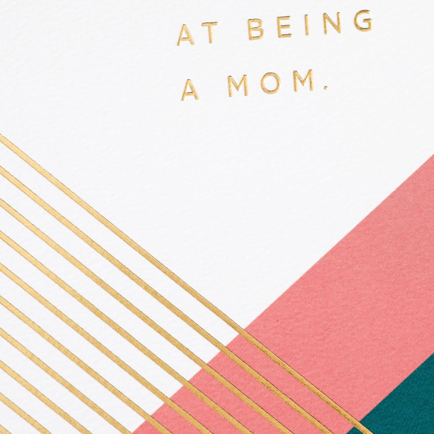 Hallmark Signature Mothers Day Card or Birthday Card for Mom (Good at Being a Mom)