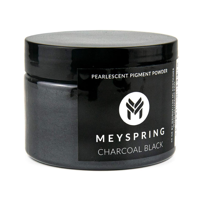 Charcoal Black Epoxy Resin Color Pigment - 50 Grams - Great For Resin Art, Epo