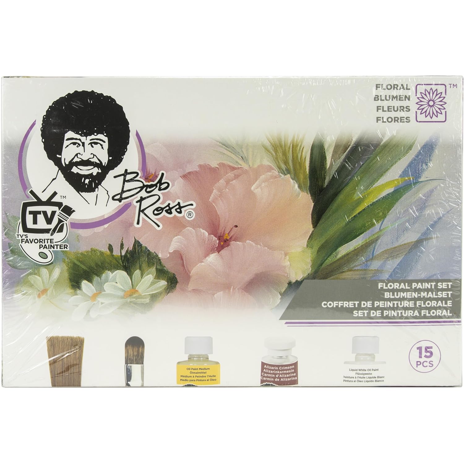 Bob Ross Flower Paint Set