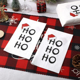 100 Pieces Christmas Napkins Paper Disposable Cocktail Napkins Guest Bathroom Napkins Christmas Tissue Decorative For Christmas Holiday Lunch Tea Birthday Xmas Party Supplies