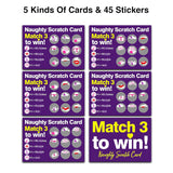 Naughty Scratch Off Game Card With Envelope - Naughty Scratch Cards For Adults - Anniversary, Birthday Gifts For Boyfriend, Husband - Rude Gift For Him (5 Pack)-09