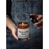 Nurse Gifts For Women & Men, Christmas Thank You Gifts For Nurses, Nurse Graduation Gift, Nurse Last Nerve Candle