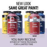 FolkArt Matte Acrylic Paint in Assorted Colors, 16 oz, Wicker White 16 Fl Oz