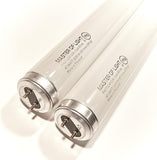 2 Pack F40CW 4FT Fluorescent Tube Light Bulbs 40W T12 Cool White 4100K Replacement