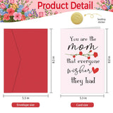 Funny Mother'S Day Card, Mother'S Day Gifts For Mom, Heartfelt Birthday Card From Son Daughter, You'Re The Mom That Everyone Wishes They Had