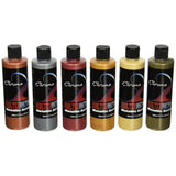 Chroma Molten Metals Acrylic Paint Set, 8.4 oz Bottle, Assorted Color, Set of 6 - 1442894