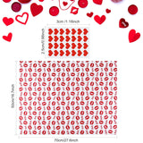 45 Sheets Valentine Tissue Paper,Red Gift Wrapping Tissue Paper,Sweet Heart Design Gift Wrap Paper, Big Size Gift Wrapping For Valentine,Diy Crafts Wedding Gift Decorations