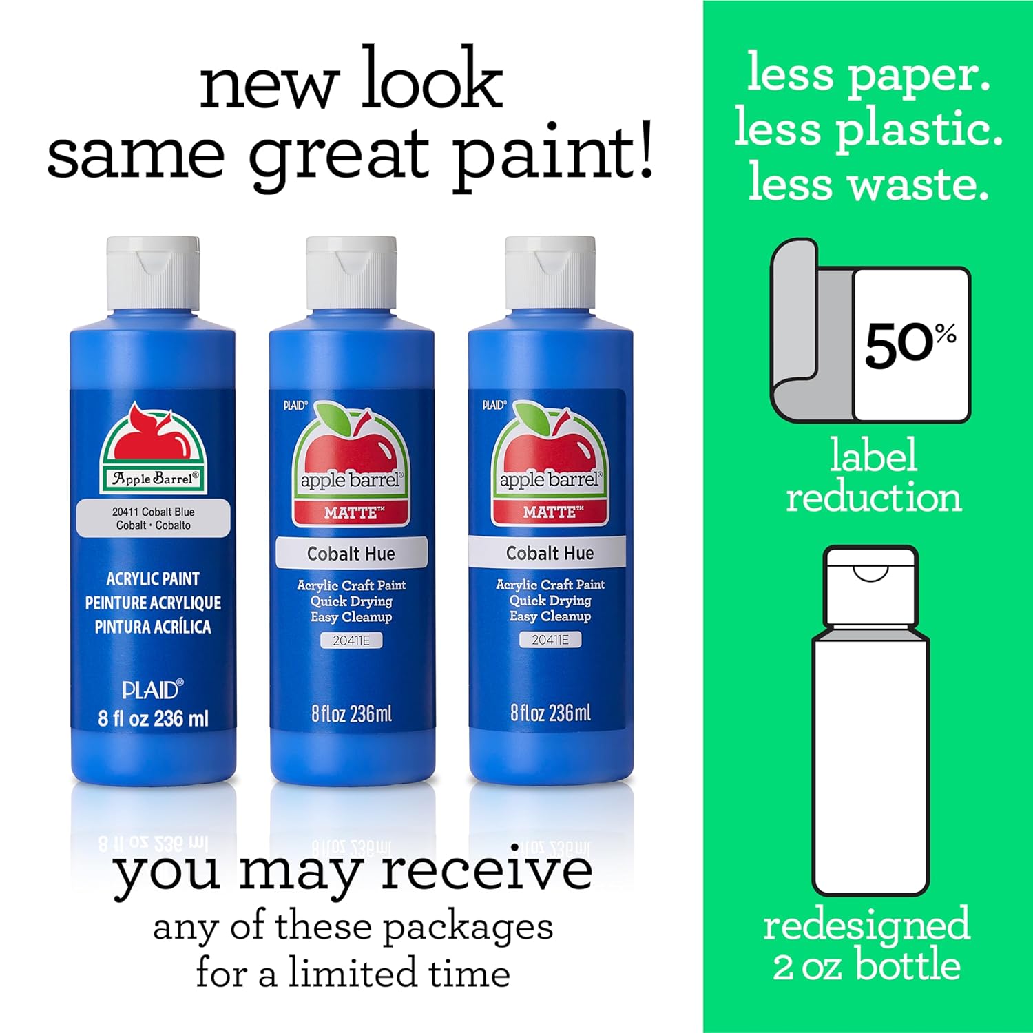 Apple Barrel Acrylic Paint in Assorted Colors (8 Ounce), Purple Iris- Pack of 1