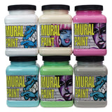 Chroma Mural Paint 16 oz Set Of 6 Muted (2573)