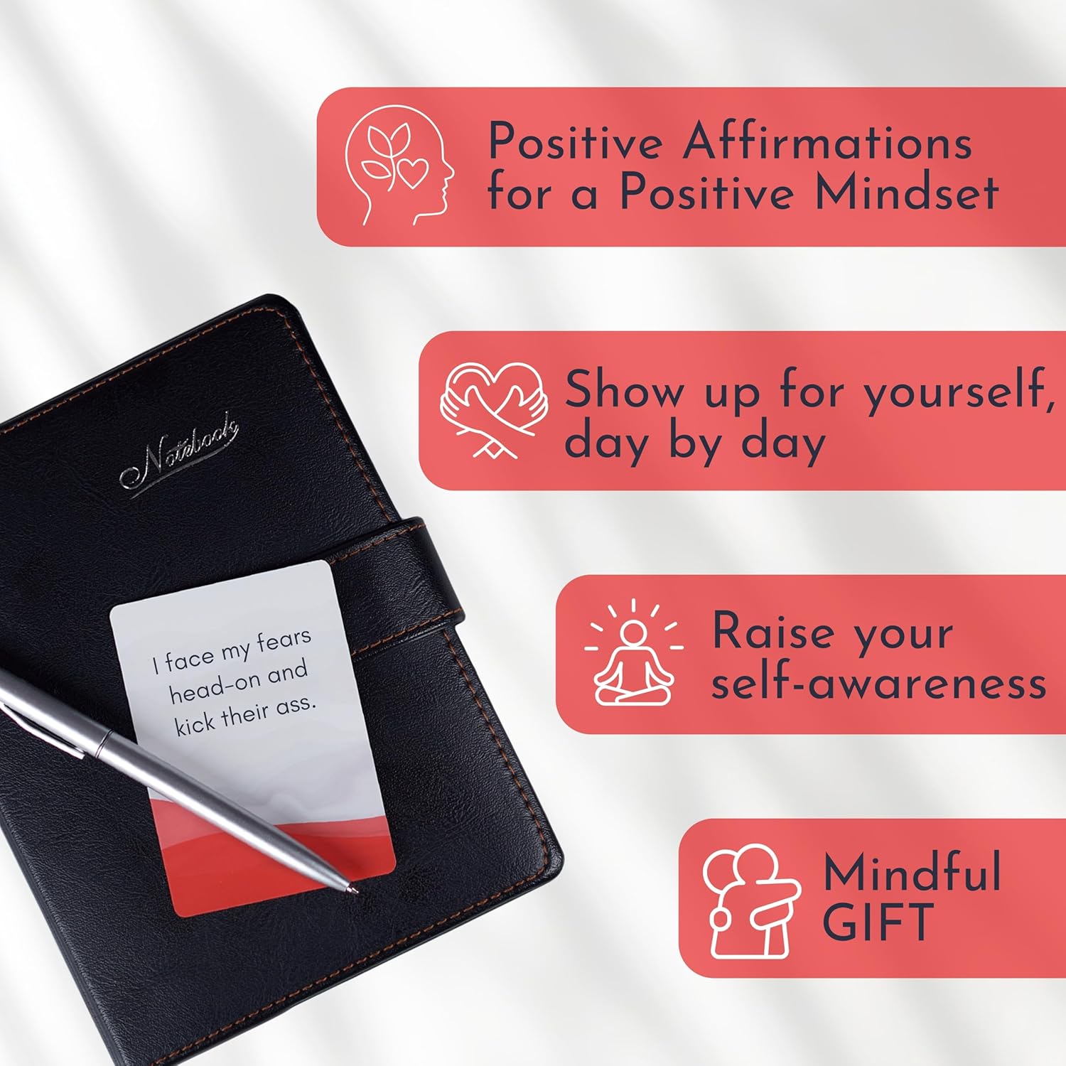 Badass Affirmation Cards For Women - 52 Daily Motivational And Inspirational Cards For Women